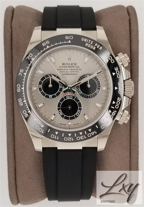 2023 rolex oyster flex daytona ref 116519ln|rolex 116519 white gold.